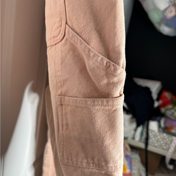 OVADIA AND SONS Mens Pink Carpenter Pants Size 36 Double Enforced‎ Knees Raw Hem - Picture 7 of 8